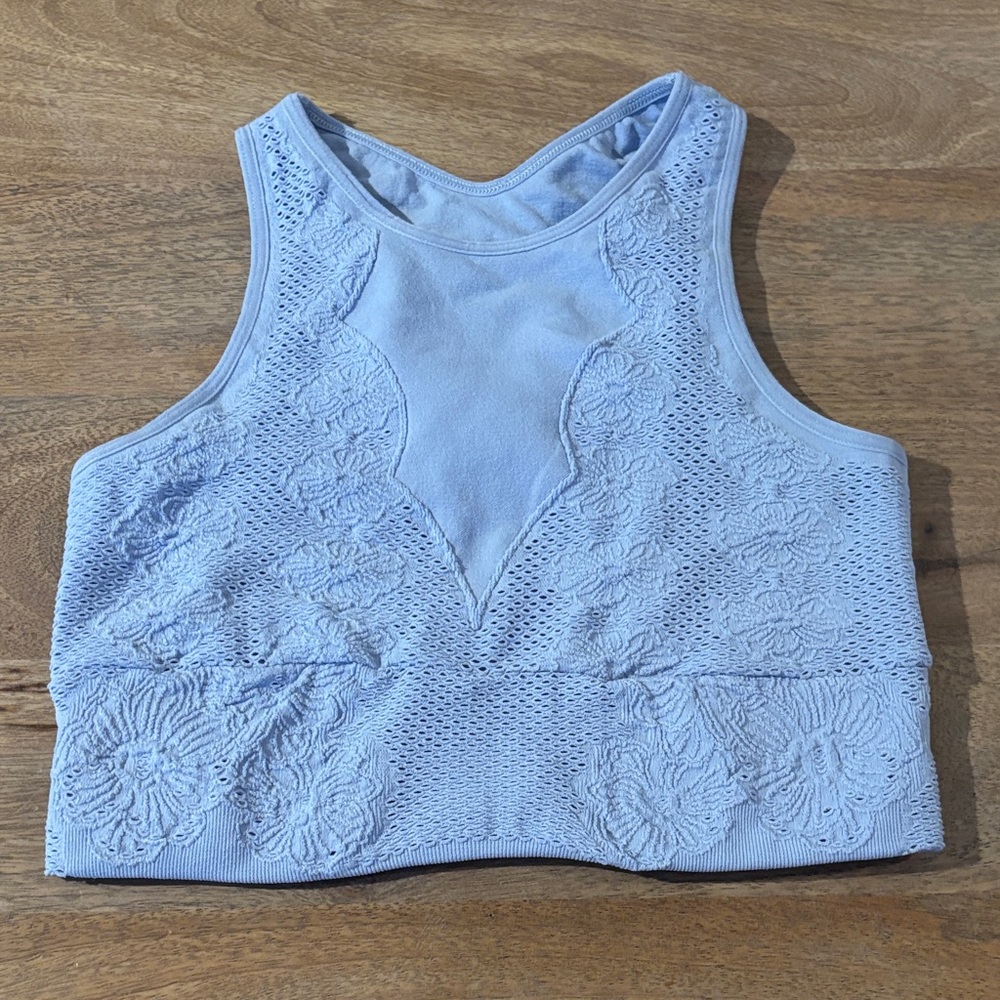 Free People Movement floral tank top